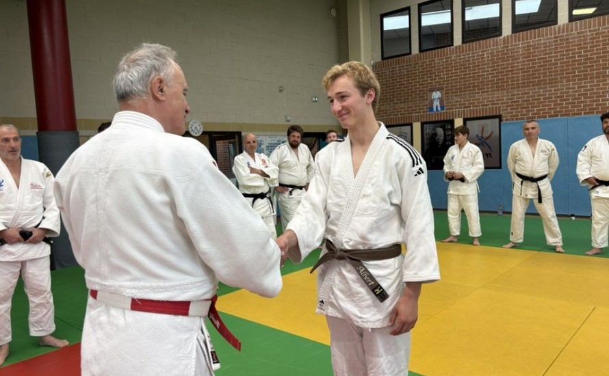 Albert Caulier Ceinture Noire 1er DAN
