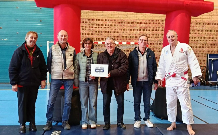 Remise officielle du LABEL ARGENT de la Fédération Française de Judo aux 6 présidents du TSUKURI le 07 Février 2026