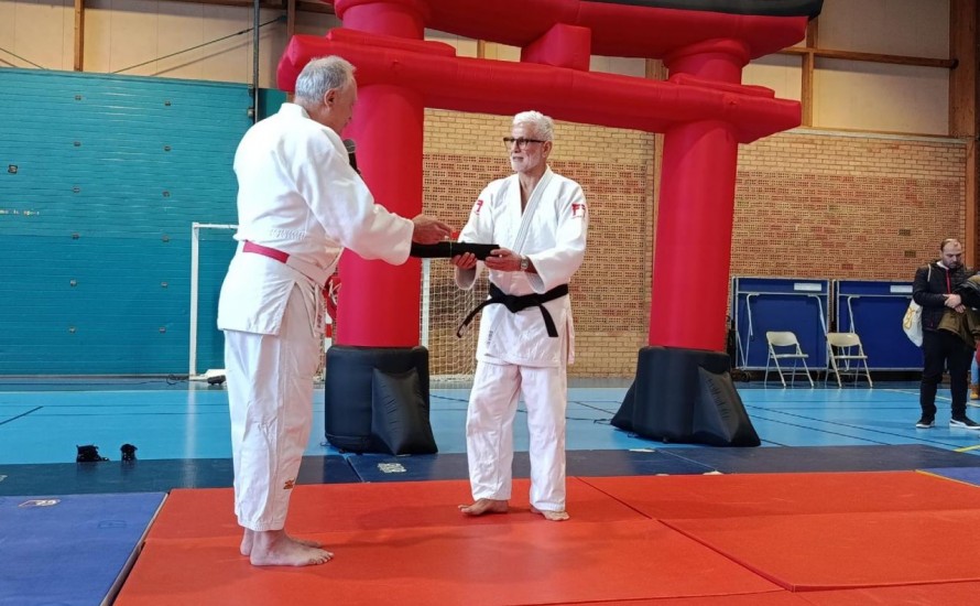 Remise Ceinture Noire 1er Dan Serge Moubarek le 07 Février 2026