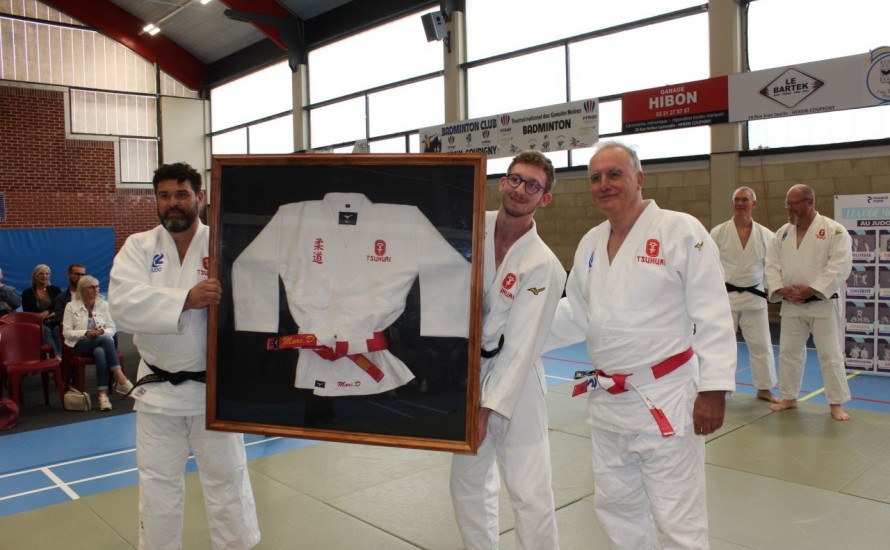 Mise à l'honneur de Marc Duriez lors du Gala de Hersin Coupigny