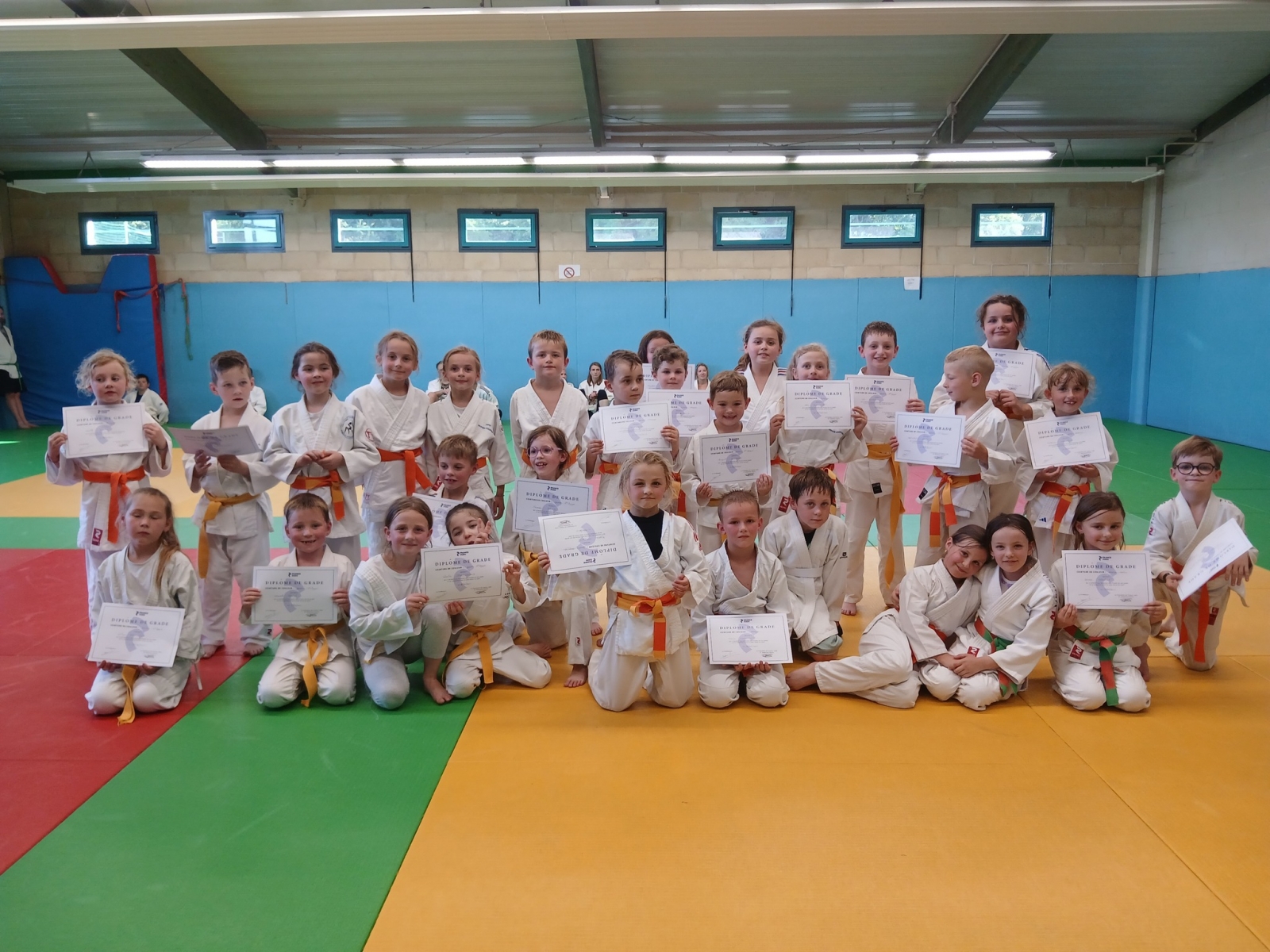 Judo en famille et remise de grade Judo 1 Hersin Coupigny