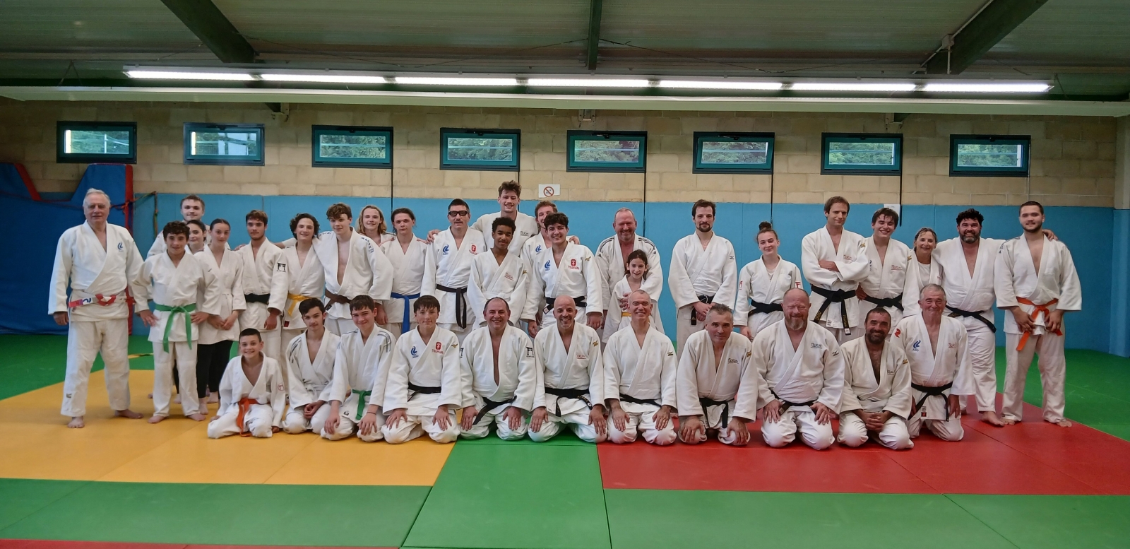 Judo en famille et remise de grade Judo 3 Hersin Coupigny 2025